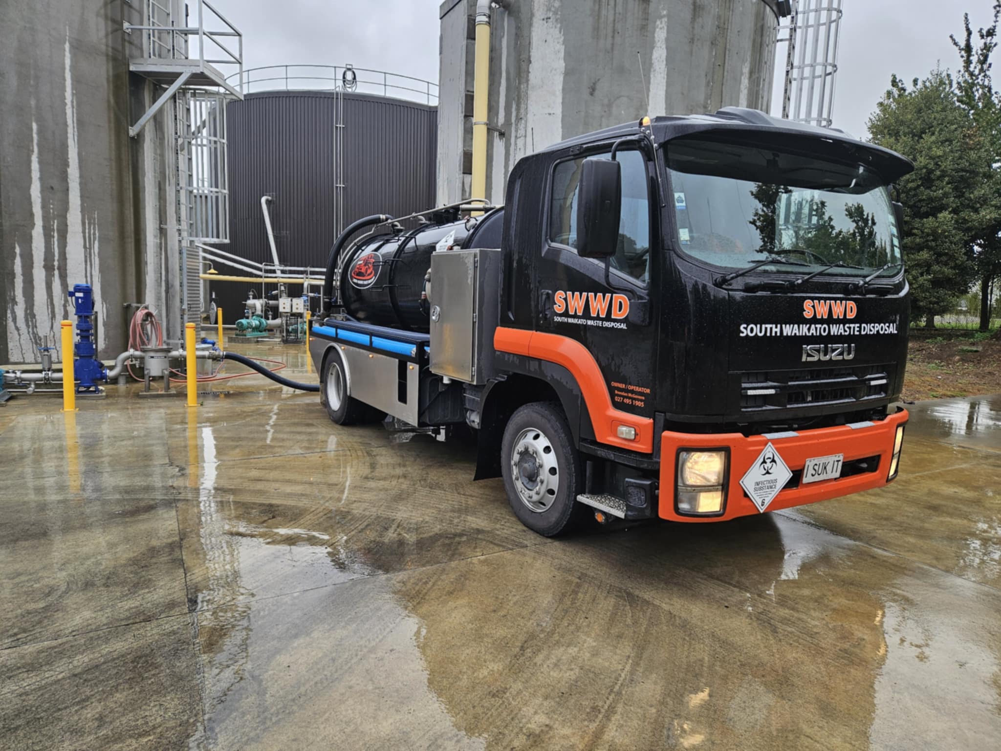 Effluent Spreading on a farm